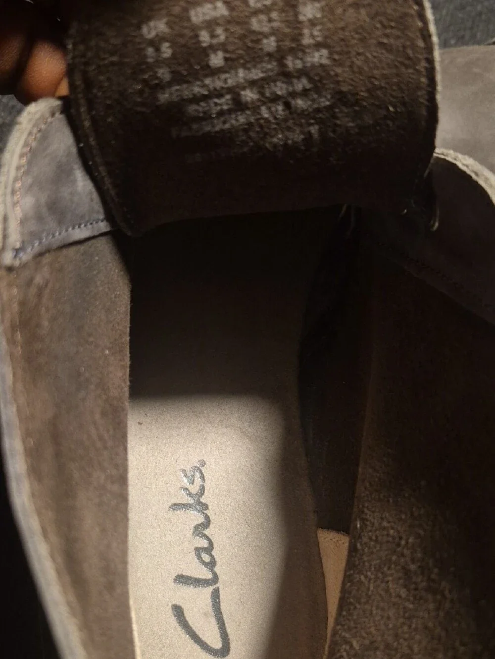 Clarks Men's Chukka Boots in Charcoal Gray